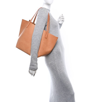 MANSUR GAVRIEL Vegetable Tanned Calfskin Everyday Soft Tote Cammello