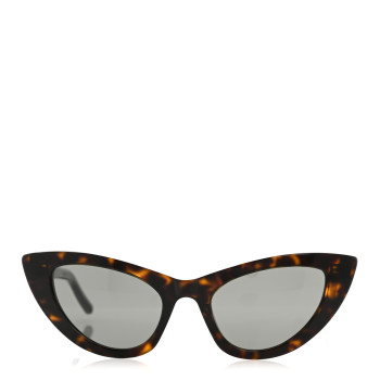 SAINT LAURENT Acetate Lily SL213 Cat Eye Sunglasses Tortoise