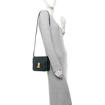 CELINE Box Calfskin Teen Classic Box Flap Bag Amazone