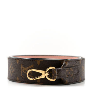 LOUIS VUITTON Monogram Bandouliere Shoulder Strap Rose Poudre