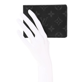 LOUIS VUITTON Monogram Eclipse Slender Wallet