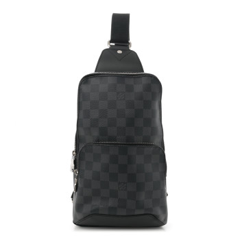 LOUIS VUITTON Damier Graphite Avenue Sling Bag
