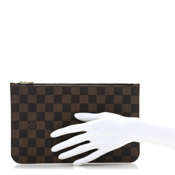 LOUIS VUITTON Damier Ebene Neverfull MM GM Pochette