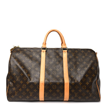 LOUIS VUITTON Monogram Keepall Bandouliere 50