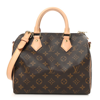LOUIS VUITTON Monogram Speedy Bandouliere 25