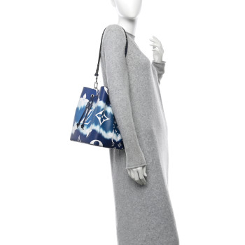 LOUIS VUITTON Monogram Escale Neonoe MM Blue