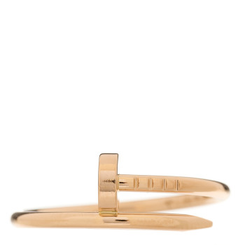 CARTIER 18K Pink Gold Small Juste Un Clou Ring 59 8.75