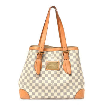 LOUIS VUITTON Damier Azur Hampstead MM
