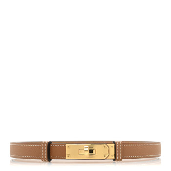 HERMES Epsom Kelly Belt Gold