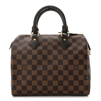 LOUIS VUITTON Damier Ebene Speedy 25