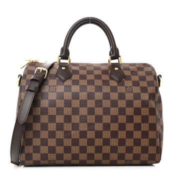 LOUIS VUITTON Damier Ebene Speedy Bandouliere 30