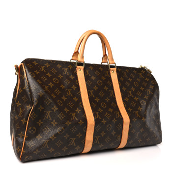 LOUIS VUITTON Monogram Keepall Bandouliere 50