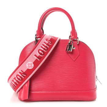 LOUIS VUITTON Epi Jacquard Alma BB Rose Pondicherry