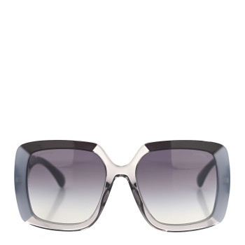 CHANEL Acetate Square CC Crystal Sunglasses 71685A Grey