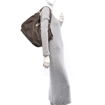 LOUIS VUITTON Mahina L Gris Perle
