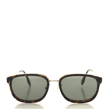 FENDI Acetate Square Sunglasses FE40155U Tortoise