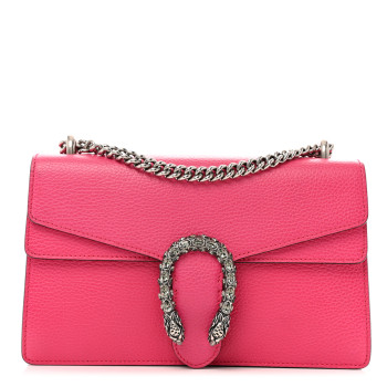 GUCCI Dollar Calfskin Small Dionysus Shoulder Bag Box Pink