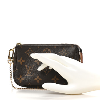 LOUIS VUITTON Monogram Mini Pochette Accessories