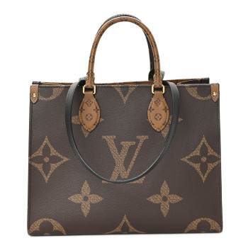 LOUIS VUITTON Reverse Monogram Giant Onthego MM