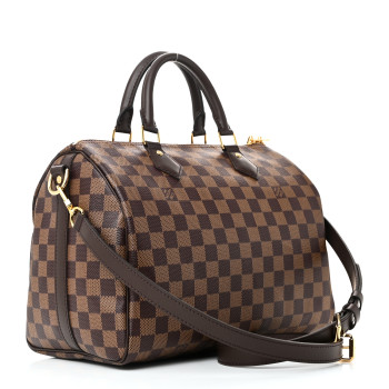 LOUIS VUITTON Damier Ebene Speedy Bandouliere 30