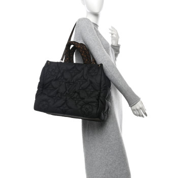 LOUIS VUITTON Econyl Monogram Pillow Giant Onthego GM Black
