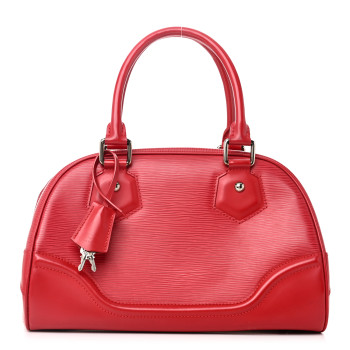 LOUIS VUITTON Epi Bowling Montaigne PM Rouge LOUIS VUITTON Epi Bowling Montaigne PM Rouge