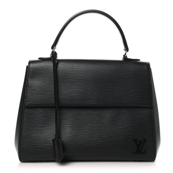 LOUIS VUITTON Epi Cluny BB Black
