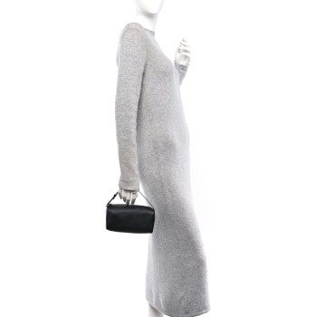 THE ROW Grained Calfskin 90's Bag Black