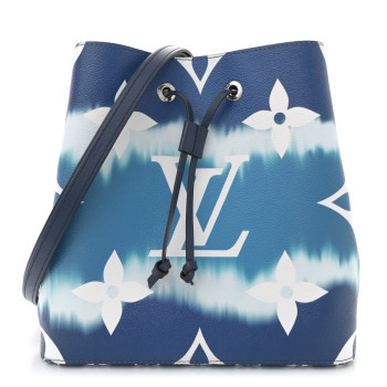 LOUIS VUITTON Monogram Escale Neonoe MM Blue