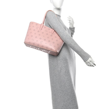 CHRISTIAN LOUBOUTIN Calfskin Loubinthesky East West Cabata Tote Rosy