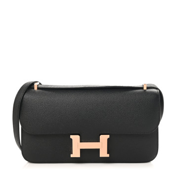 HERMES Epsom Constance Elan 25 Black