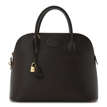 HERMES Courchevel Bolide 35 Chocolate