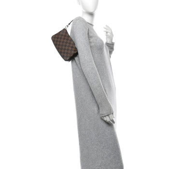 LOUIS VUITTON Damier Ebene Navona Pochette Accessories