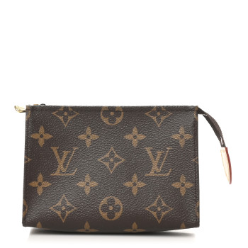 LOUIS VUITTON Monogram Toiletry Pouch 15