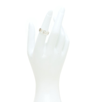 TIFFANY Sterling Silver Wide Atlas Open Ring 52 6