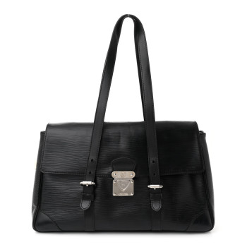 LOUIS VUITTON Epi Segur MM Black