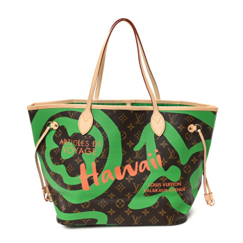 LOUIS VUITTON Monogram Tahitienne Hawaii Neverfull MM