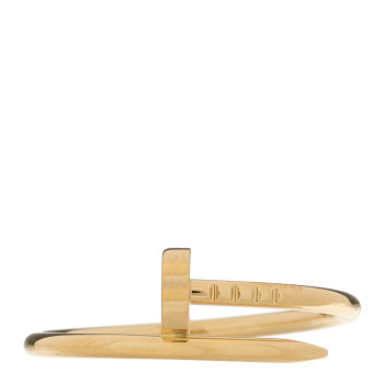 CARTIER 18K Yellow Gold Small Juste Un Clou Ring 61 9.5