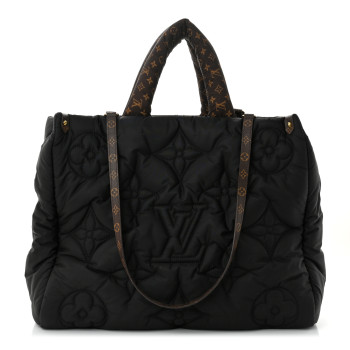 LOUIS VUITTON Econyl Monogram Pillow Giant Onthego GM Black