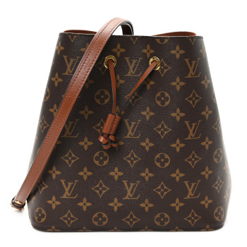 LOUIS VUITTON Monogram Neonoe MM Caramel