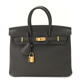 HERMES Togo Birkin 25 Etain HERMES Togo Birkin 25 Etain