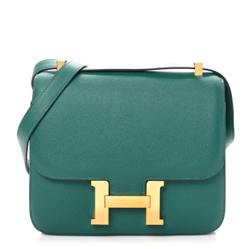 HERMES Epsom Constance 24  Malachite