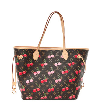 LOUIS VUITTON LV X TM Monogram Cerises Neverfull MM
