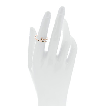 CARTIER 18K Pink Gold Small Juste Un Clou Ring 53 6.5