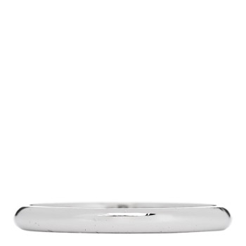 CARTIER Platinum 2.5mm 1895 Wedding Band Ring 63 10.25