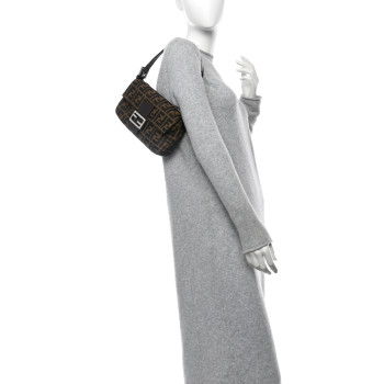 FENDI Zucca Baguette Tobacco