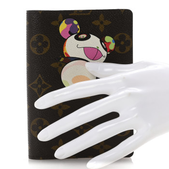 LOUIS VUITTON Monogram Panda Small Ring Agenda Cover