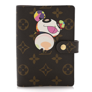 LOUIS VUITTON Monogram Panda Small Ring Agenda Cover