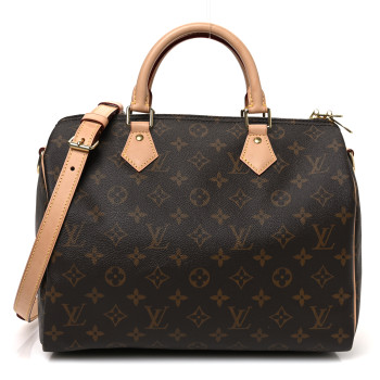 LOUIS VUITTON Monogram Speedy Bandouliere 30