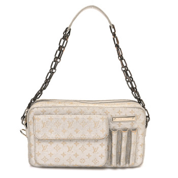 LOUIS VUITTON Mini Lin Shine McKenna Camera Bag